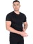 Erkek O Yaka Floş T-Shirt 2