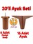 20'li Set Sedir Lüks Mobilya Koltuk Kanepe Tv Ünitesi Destek Ayağı 12 cm Ahşap Desenli Ayakları 1