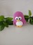 2'li Amigurumi Penguen Oyuncaklar (Mor ve Mint Yeşil) 3