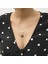 Jewelry 14 Ayar Altın Lacivert Mineli Şans Kolyesi KRS-N115-14GNZ 2