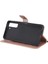 Samsung Galaxy S21 Fe Darbeye Kapak Flip Kickstand Manyetik Pu (Yurt Dışından) 4