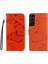 Samsung Galaxy S22 Artı Pu Deri Flip Kickstand Darbeye Ile (Yurt Dışından) 1