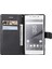 Sony Xperia Z5 Yüksek Kaliteli Deri Klasik Düz Renk ile Flip Case (Yurt Dışından) 5