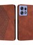 Motorola Moto Kenar 50 Pro Için Kılıf Yan Toka Pu Deri Kart Ekleme (Yurt Dışından) 1