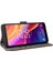 Tcl 501 4g Rfid Engelleme Kart Yuvaları Için Kılıf Kapak Flip Folio Cüzdan Pu (Yurt Dışından) 4