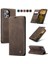 Iphone 14 Için Flip Case Pro Max Vintage Pu Deri Cüzdan Manyetik Kapatma (Yurt Dışından) 5