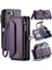 Kadınlar Için iphone 13 Mini Fermuar Faturaları Yuvası Cüzdan Kılıf Için Crossbody Durumda (Yurt Dışından) 5