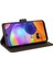 Samsung Galaxy Flip Premium Deri Darbeye Kickstand 4 Için Flip Case (Yurt Dışından) 4