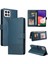 Samsung Galaxy A22 5g Için Flip Case Kickstand Üç Kart Yuvaları Darbeye (Yurt Dışından) 1