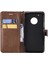 Motorola Moto G5 Artı Kart Yuvası ile Klasik Düz Renk Için Flip Case (Yurt Dışından) 3