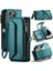 Iphone 14 Için Crossbody Durumda Pro Kart Tutucu Kılıf Cüzdan Fermuar Faturaları Yuvası (Yurt Dışından) 1