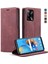 Oppo A74 4g Için Flip CASE/A95 4g Vintage Pu Deri Cüzdan Kılıf Kart Yuvası (Yurt Dışından) 1