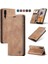 Huawei P20 Pro Için Flip Case Vintage Pu Deri Cüzdan Flip Folio Kitap (Yurt Dışından) 1