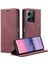 Xiaomi Redmi Not 12 Için Flip Case 4g Manyetik Kapatma Darbeye Vaka Pu (Yurt Dışından) 1