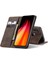 Xiaomi Redmi Not 8 Için Flip Case Kart Yuvası Kickstand Manyetik Pu (Yurt Dışından) 5