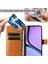 Realme C67 4g Flip Kickstand Manyetik Kapak Için Kart Yuvası Standı ile Kılıf (Yurt Dışından) 5