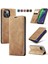 Iphone 15 Için Flip Case Artı Vintage Pu Deri Cüzdan Flip Folio Kitap (Yurt Dışından) 2