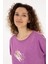 Kadın Mor Tişört 50284355-VR038 2