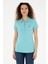 50280057-VR090 Kadın Mint Basic T-Shirt 1