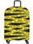 Valiz / Bavul Kılıfı Büyük, Orta, Kabin Boy Kılıf Seti, My 31 Sarı Şeritler 3