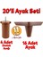 20'li Set Aspen Lüks Mobilya Koltuk Kanepe Tv Ünitesi Destek Ayağı 11 cm Ahşap Desenli Ayakları 1