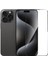 iPhone 15 Pro Uyumlu Temperli Ekran Koruyucu GT-009 Polimer Oleofobik Kaplama Hd Görünüm 2