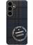 Galaxy S24 Uyumlu Kılıf Ekose Desenli Youngkit Gezhi Serisi Kapak Mavi 2
