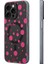 iPhone 13 Pro Max Uyumlu Kılıf Magsafe Özellikli Polka Dot Desenli Youngkit Spots Serisi Kapak Gri 3