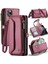 Kadınlar Için Crossbody Kılıf iphone 11 Pro Max Cüzdan Kılıf Fermuar Faturaları (Yurt Dışından) 1