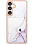 Samsung Galaxy S24 Artı Mermer Ince Cüzdan Yumuşak Tpu Tampon Kartı (Yurt Dışından) 4