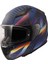 Rapid 2 Optık Mat Mavi-Mor Kask 1