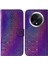 Oppo A3 Pro 5g Için Flip Case Glitter Renkli Premium Pu Deri Kart Yuvası (Yurt Dışından) 1