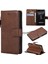 Sony Xperia Z5 Mini Klasik Düz Renk Için Flip Case Kart Yuvası ile Telefon (Yurt Dışından) 1