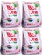 Bor Line Matik Toz Çamaşır Deterjanı 16KG (Renkliler Için) 104 Yıkama (4pk*4kg) 1
