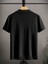 Çizgili Kısa Kollu Triko T-Shirt 1