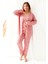 Sabahlıklı Dantel Detaylı Büyük Beden Pegasus Kadın Pijama Takımı-Çeyizlik Takım 4
