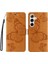 Samsung Galaxy S24 Artı Darbeye Kapak Flip Kickstand Pu ile (Yurt Dışından) 1