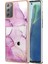 Samsung Galaxy Not 20 Için Kılıf Ince Cüzdan Mermer Yumuşak Tpu Tampon Kartı (Yurt Dışından) 1