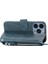 Iphone 15 Için Flip Case Pro Kickstand Kart Tutucu Manyetik Kapatma Pu (Yurt Dışından) 5