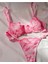 Cindy Pembe Kadın Tangalı Bralet Takım 3