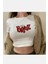 Kırmızı Bratz Yazılı Beyaz Crop Tişört 1