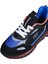 Di Milano Siyah Turuncu Mavi Erkek Sneakers Spor Ayakkabı 3