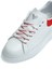 West Cape Beyaz Kırmızı Unisex Sneakers Spor Ayakkabı 3