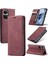 Oppo Oppo 10 Pro 5g Için Flip Case Vintage Pu Deri Cüzdan Kılıf Kart Yuvası (Yurt Dışından) 2