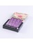 Takma tırnak, simli 12li premium set, lila 1