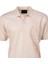Erkek Pamuklu Merserize Kumaş T-Shirt Polo Yaka Kısa Kollu Kendinden Desenli Tam Kalıp 2
