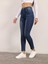 Kadın Yüksek Bel Mom Fit Jean Kot Pantolon 1
