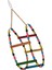 Renkli Boncuklu ve Merdivenli Damla Kuş Salıncağı 9-24 cm 3