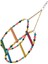 Renkli Boncuklu ve Merdivenli Damla Kuş Salıncağı 9-24 cm 4