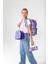 Double Stripe Sırt Çantası Purple K1763 4
